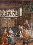 GHIRLANDAIO, Domenico Birth of Mary china oil painting reproduction